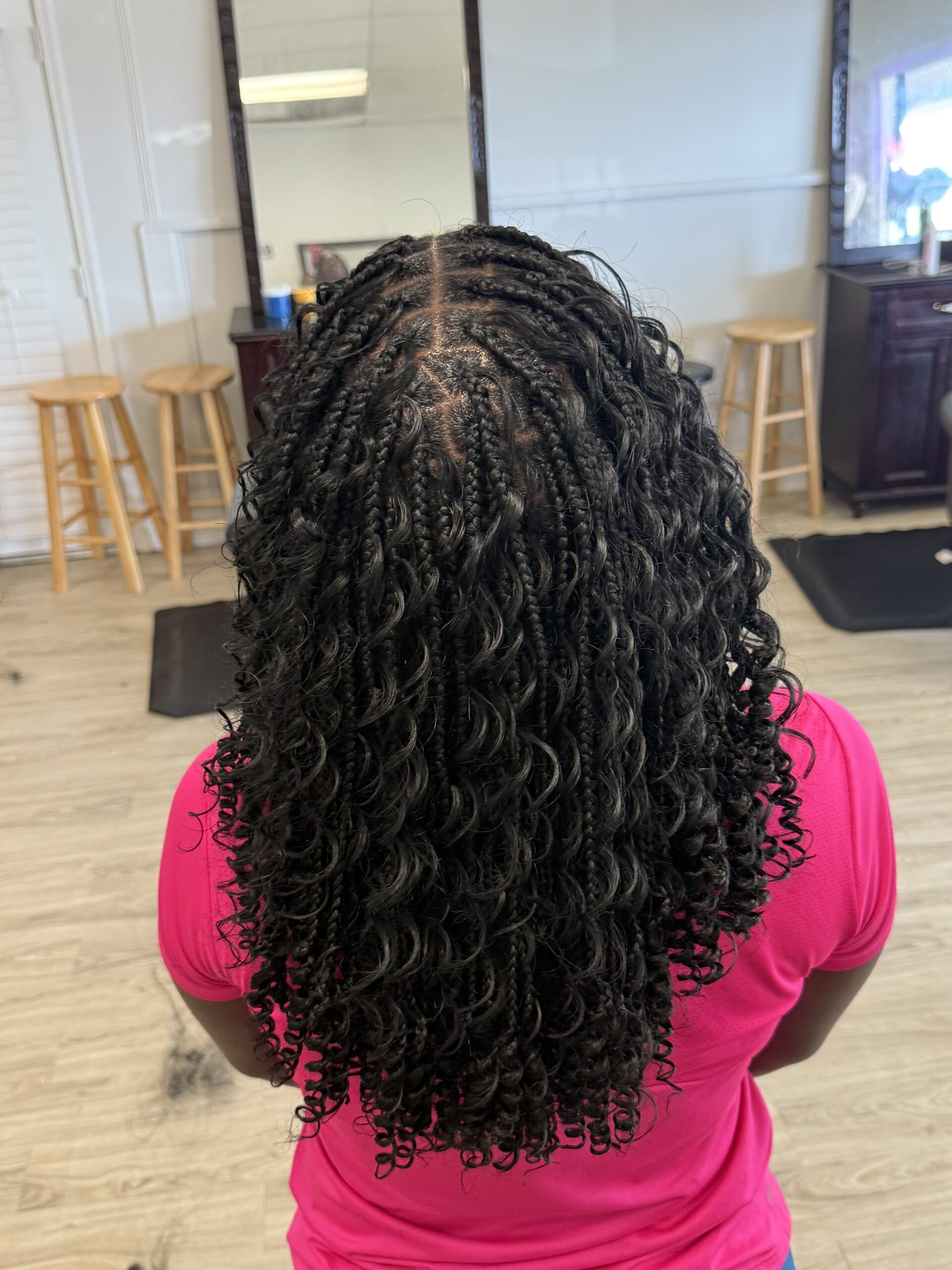 knotless boho bob rosi hair