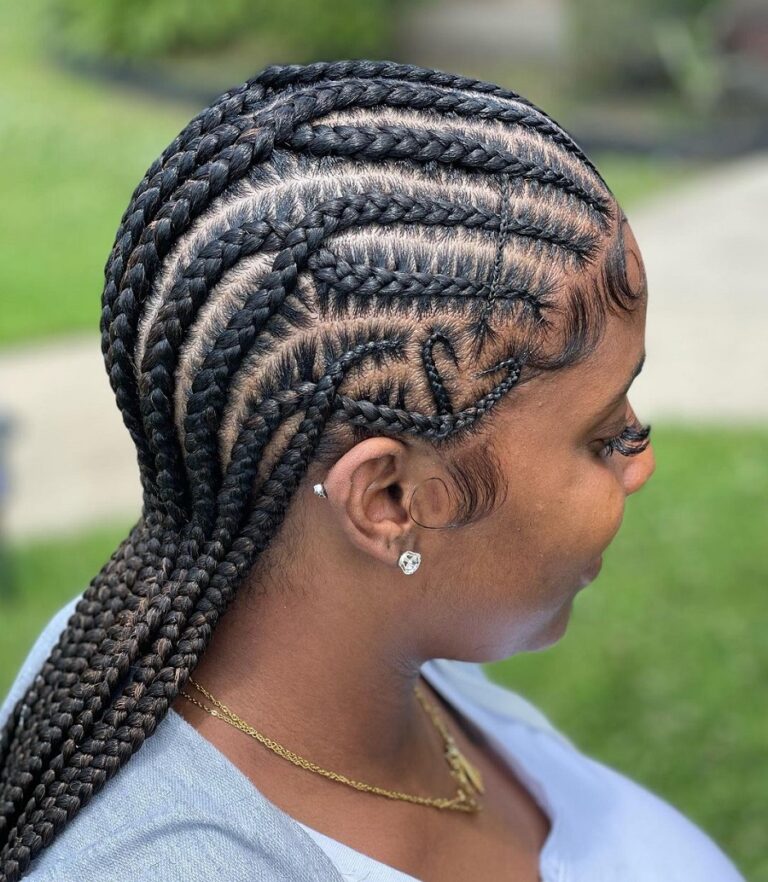 criss cross cornrow braids 768x882